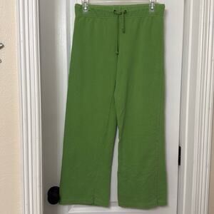 Whisper me green joggers sweatpants size M